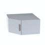 Hanah Home Armario de Pared Blanco